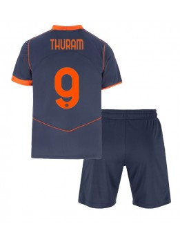 Inter Milan Marcus Thuram #9 Replika Tredje Kläder Barn 2025-26 Kortärmad (+ byxor)